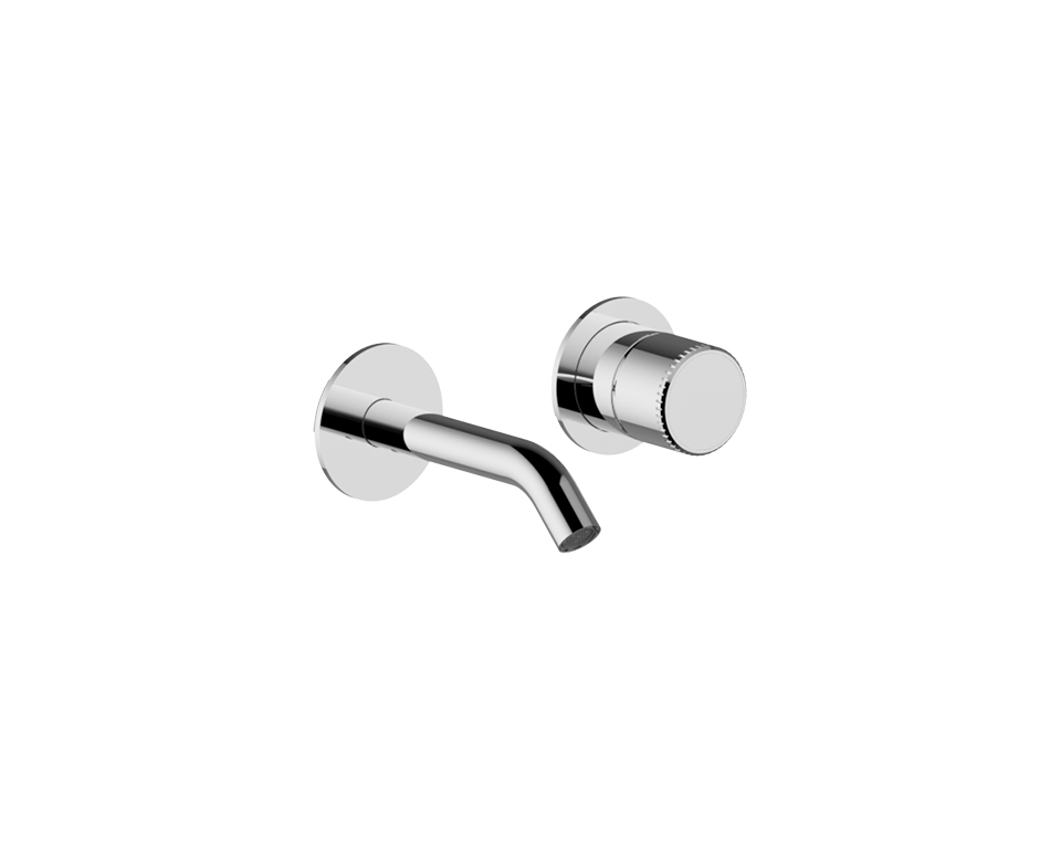 Miscelatore lavabo a parete