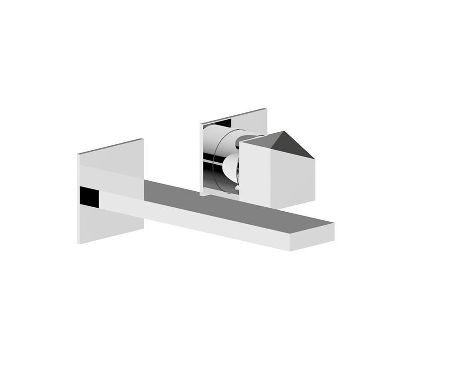 Miscelatore lavabo a parete
