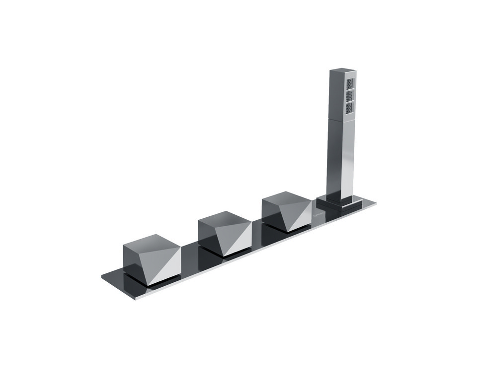 Miscelatore bordo vasca 4 fori