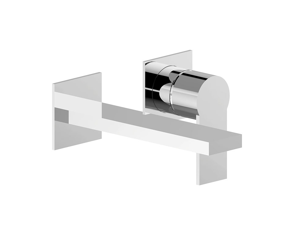 Miscelatore lavabo a parete