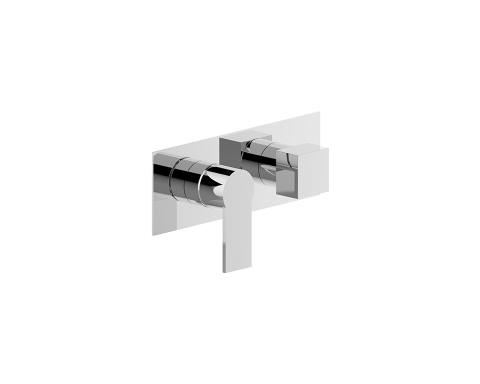 Miscelatore doccia a 3 vie incasso monocomando