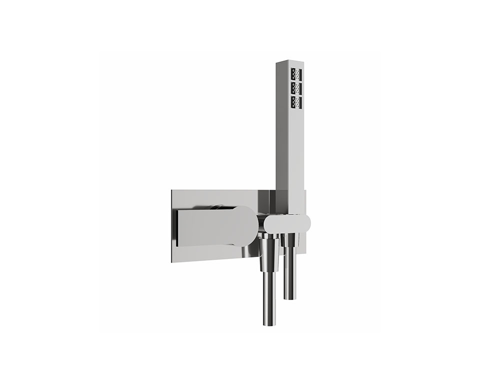 Miscelatore doccia a 1 via incasso monocomando