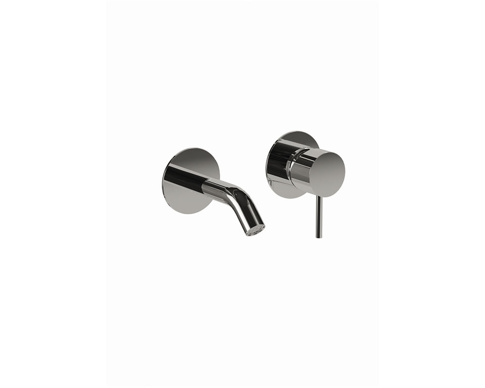 Miscelatore lavabo a parete