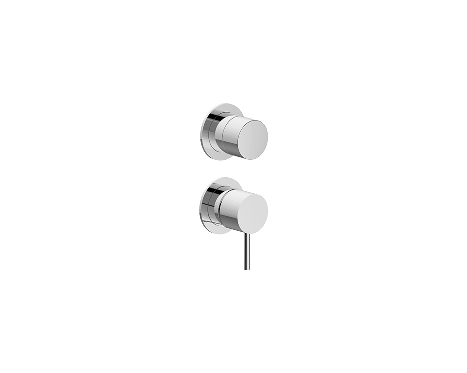 Miscelatore doccia a 2 vie incasso monocomando