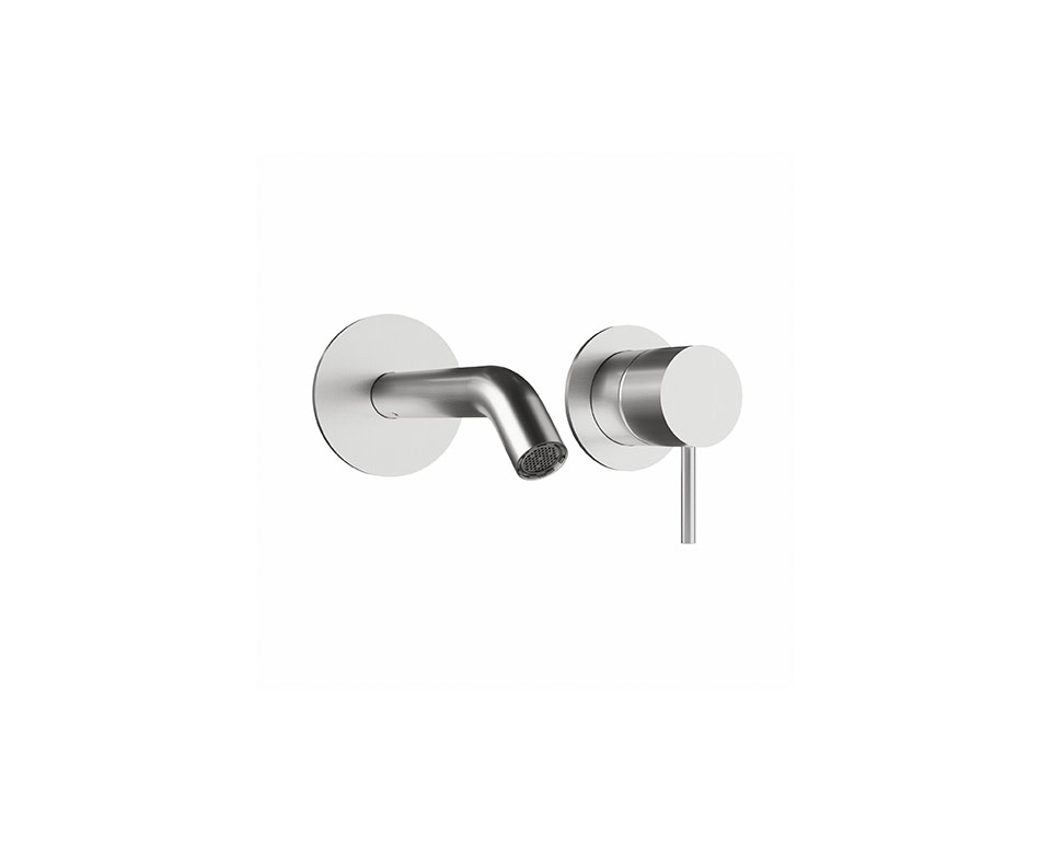 Miscelatore lavabo a parete