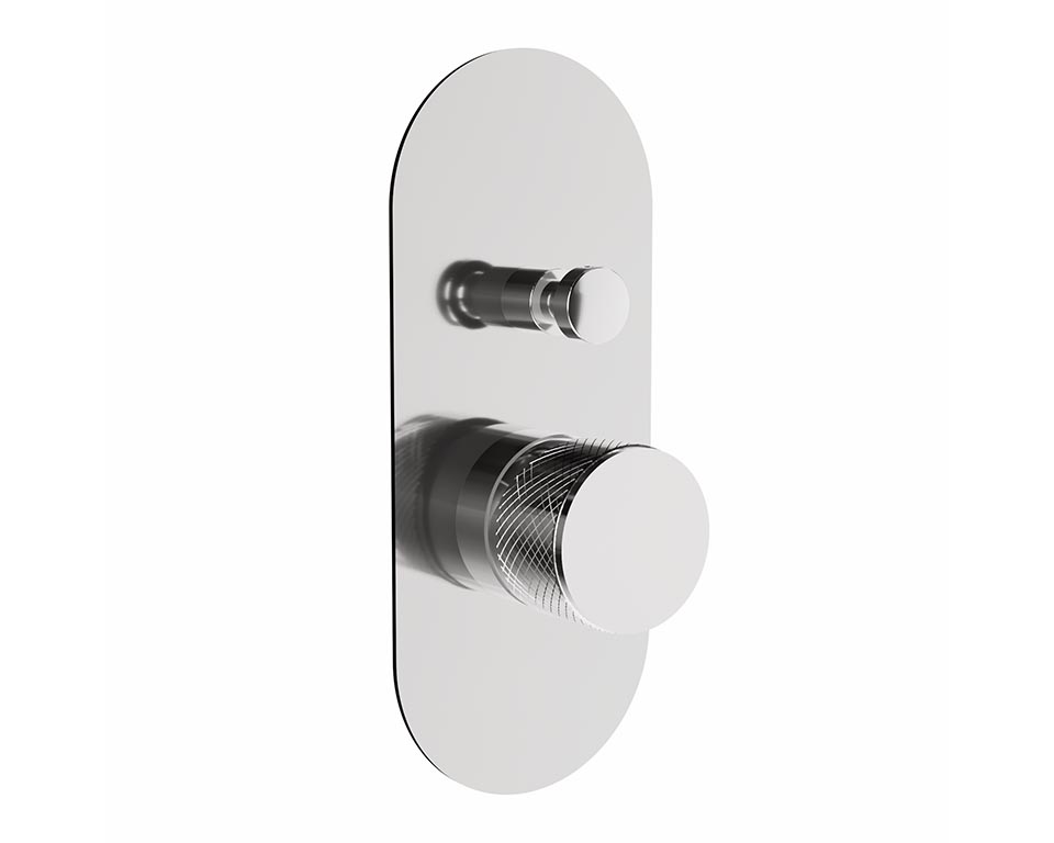 Miscelatore doccia a 2 vie incasso monocomando