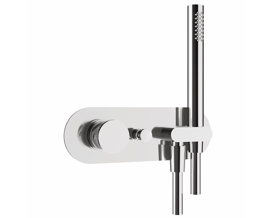 Miscelatore doccia a 2 vie incasso monocomando