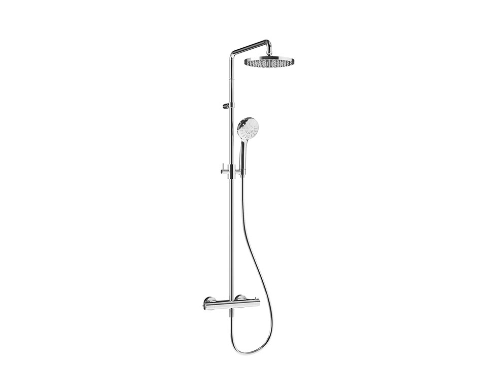 Colonna doccia fissa termostatica Stick &Oslash;200