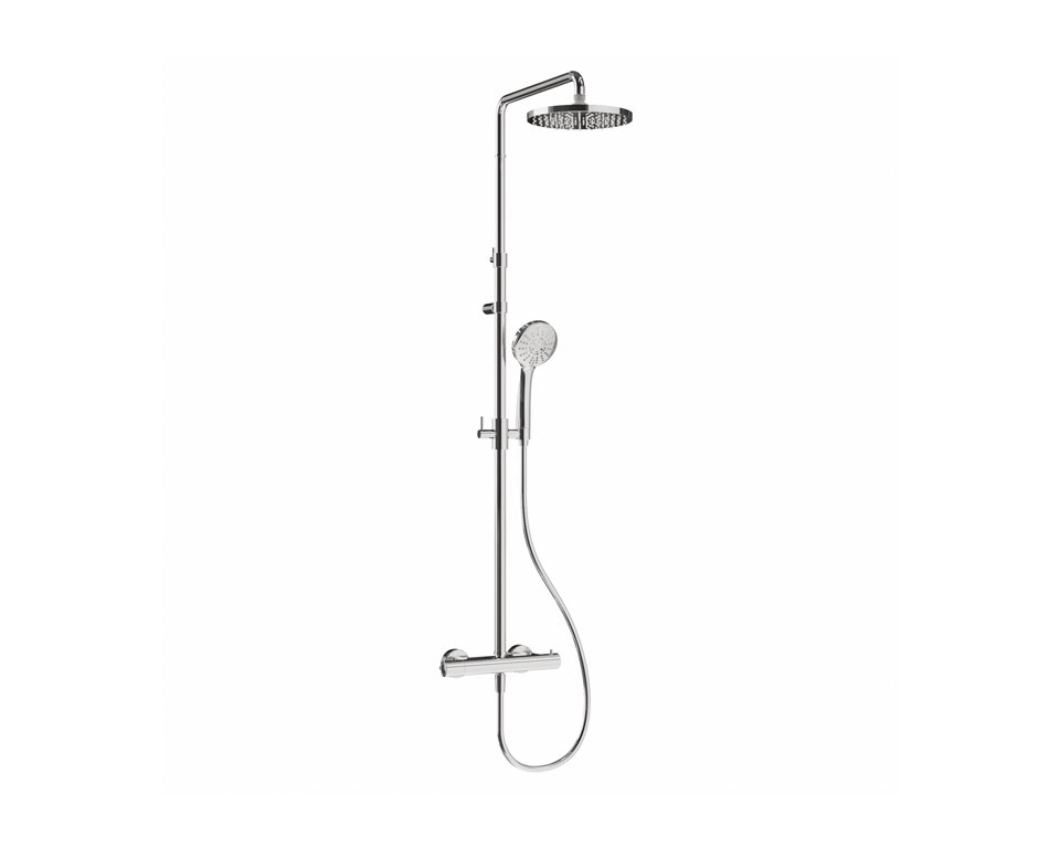 Colonna doccia telescopica meccanica Stick &Oslash;200  