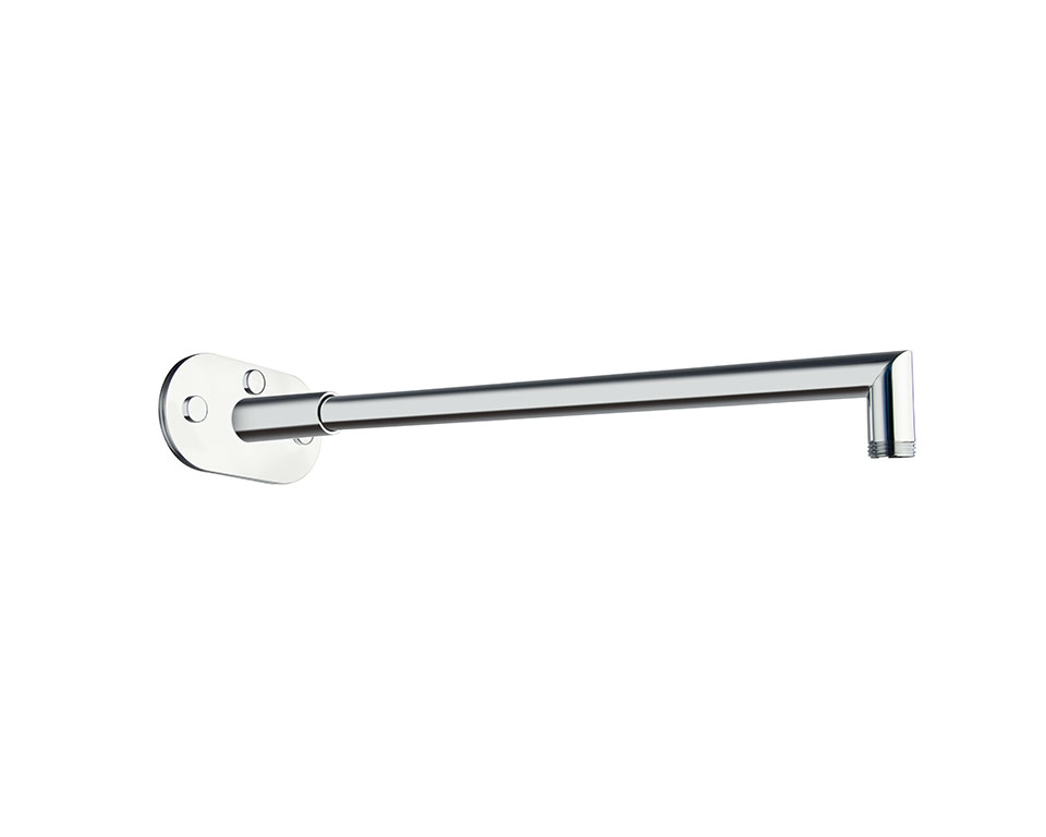 Braccio doccia Spigolo L.406 mm con supporto