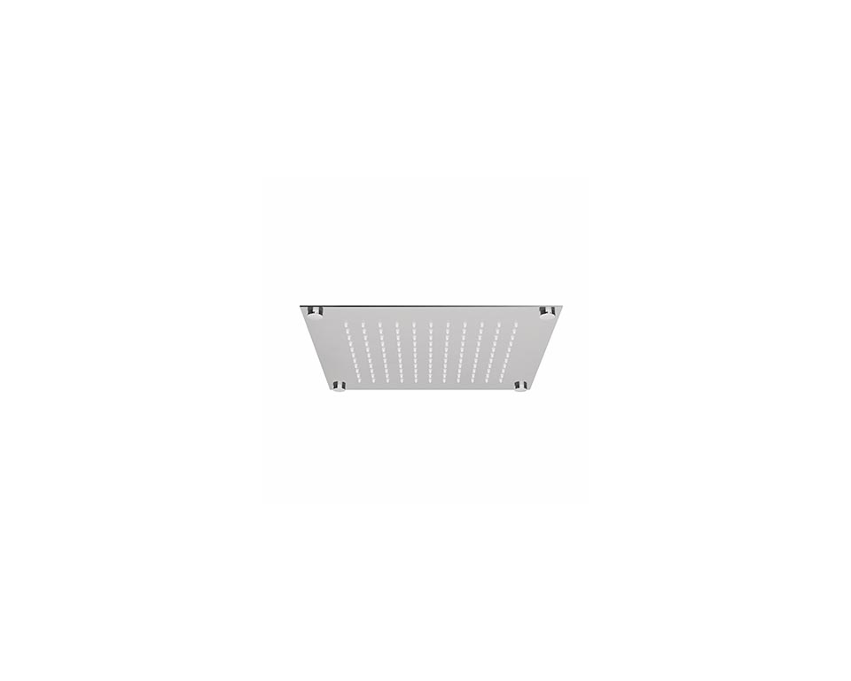 Quadro soffione a incasso monofunzione 240x240