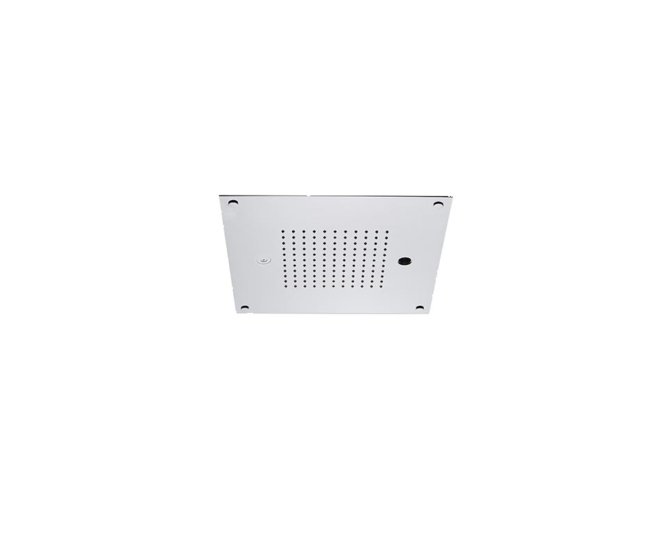 Quadro soffione a incasso multifunzione 340x340