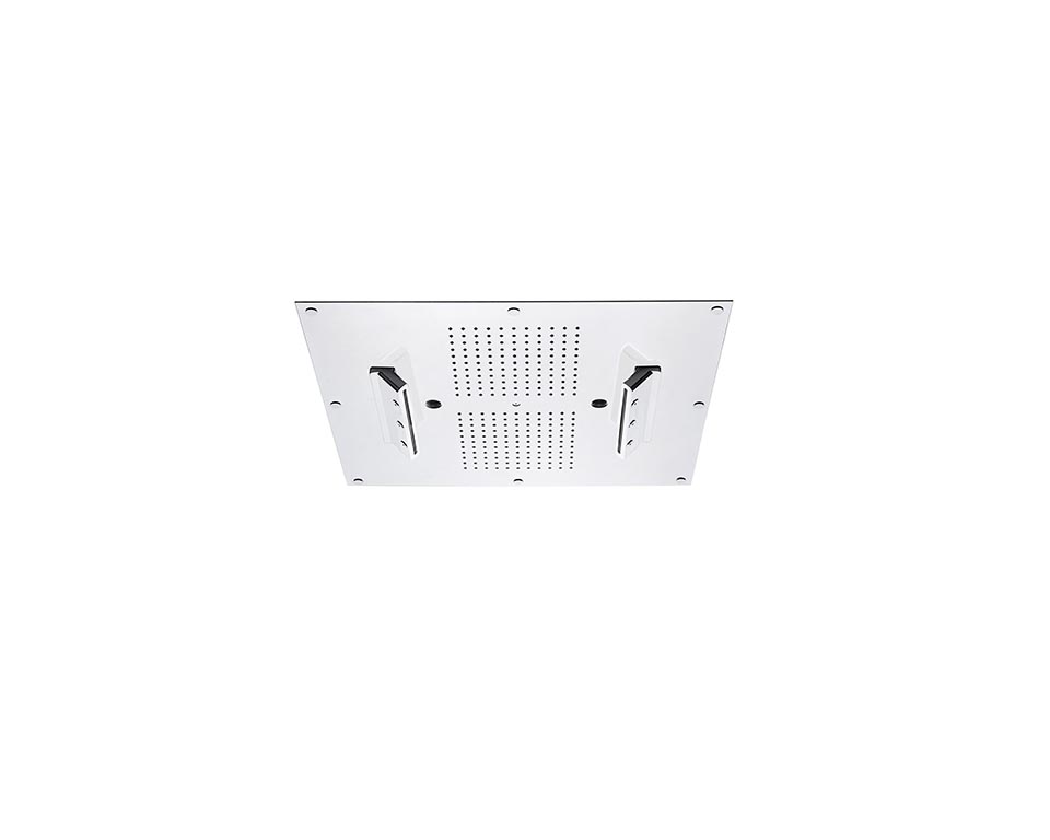 Quadro soffione a incasso multifunzione 550x500