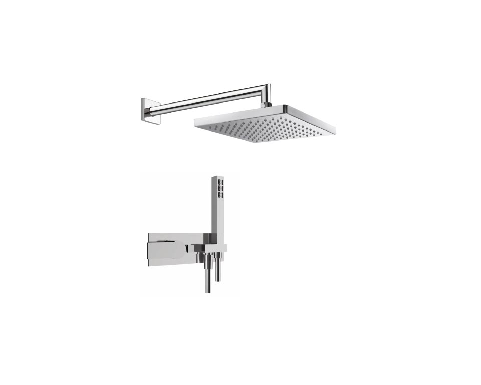 Kit doccia completo IlQuadro Square 2 200x200