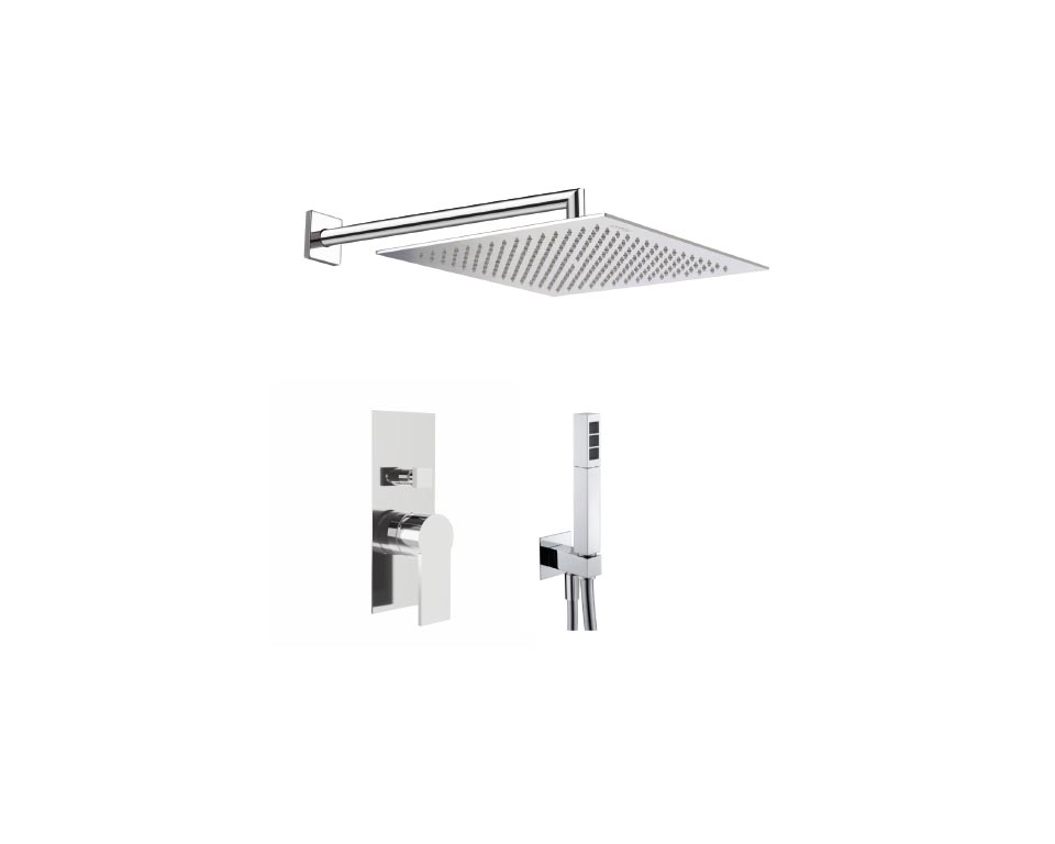 Kit doccia completo IlQuadro DueMillimetri 200x200
