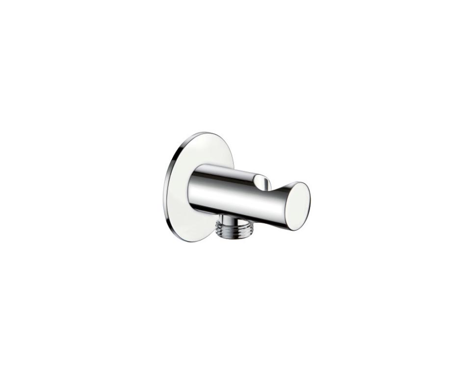 Presa acqua e supporto murale incasso cilindrico fisso
