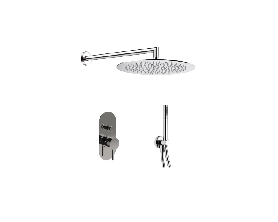 Kit doccia completo IlTondo DueMillimetri 2 &Oslash;200