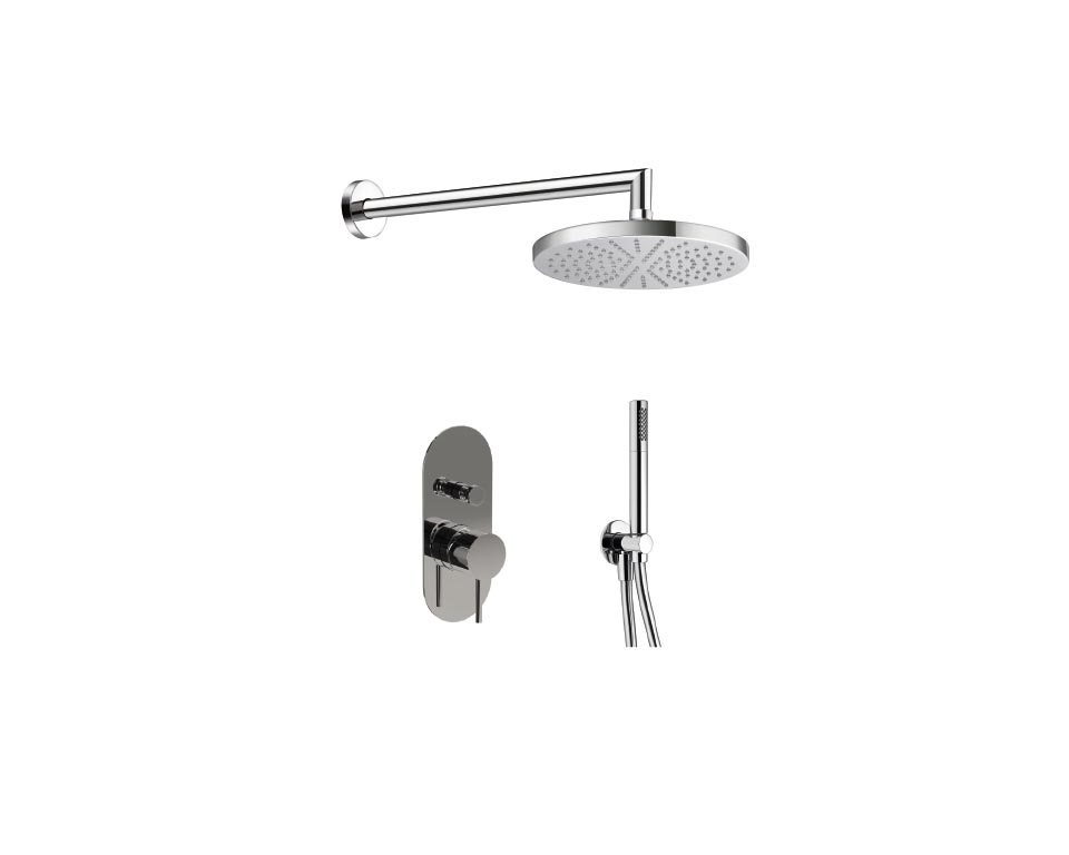 Kit doccia completo IlTondo Stick 1 &Oslash; 300