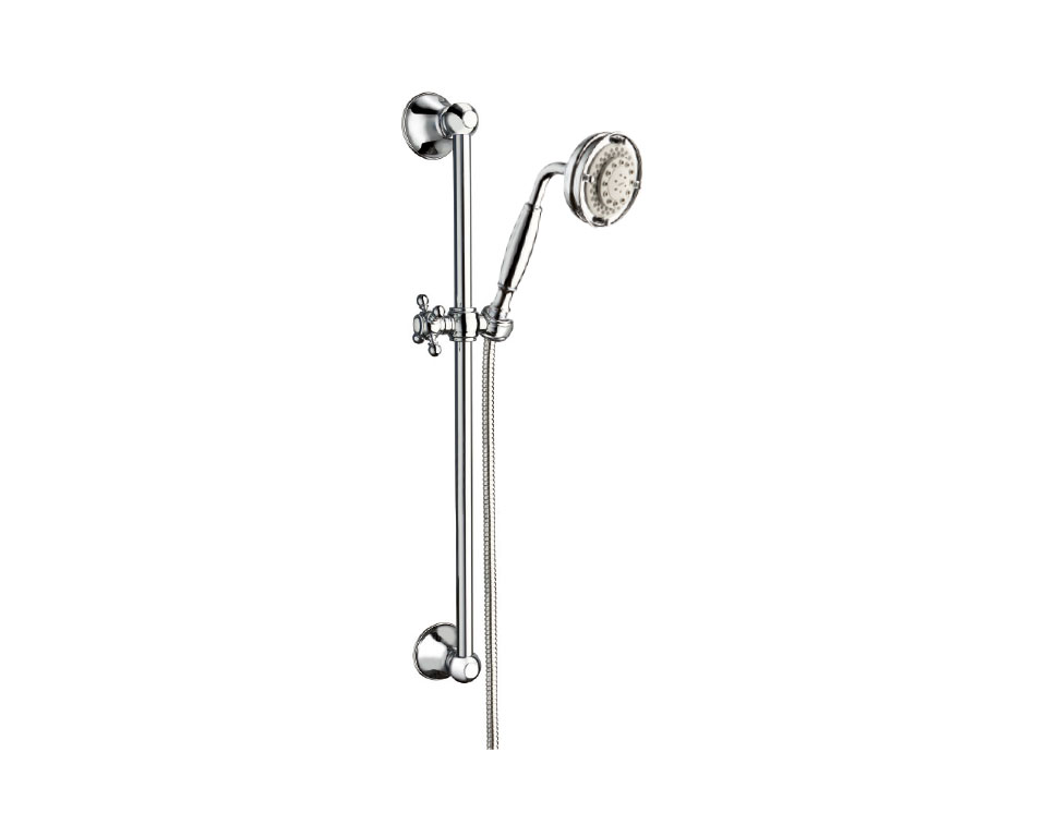 Saliscendi H60 con doccia Colonial 5 getti